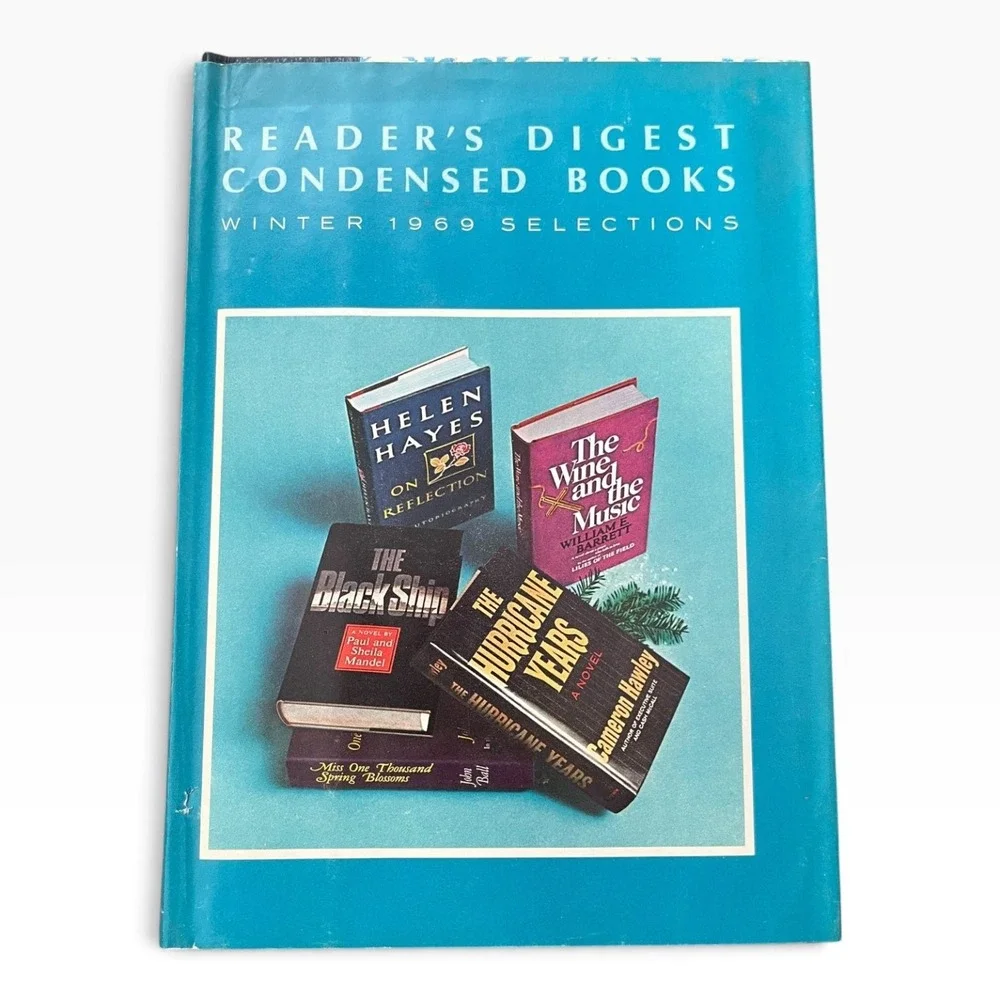Reader's Digest Condensed Books Winter 1969 Selections Vintage Hardcover